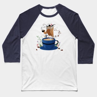 Coffee break Baseball T-Shirt